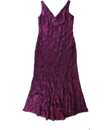 Ralph Lauren Womens Lace Sheath Dress