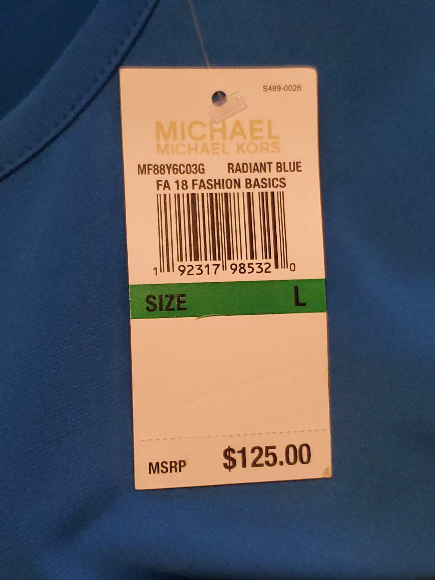Michael Kors Womens Business Knot Front Wear to Work Dress