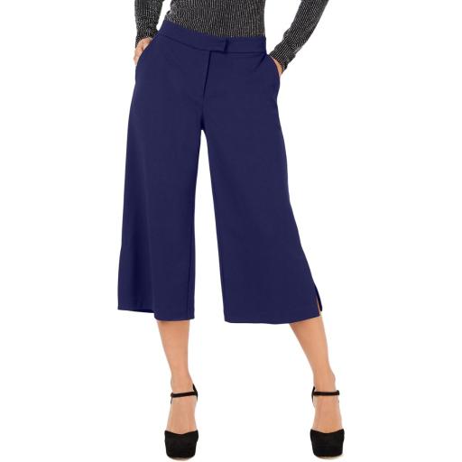 MICHAEL Michael Kors Petite Wide-Leg Cropped Pants, in Regular and Petite