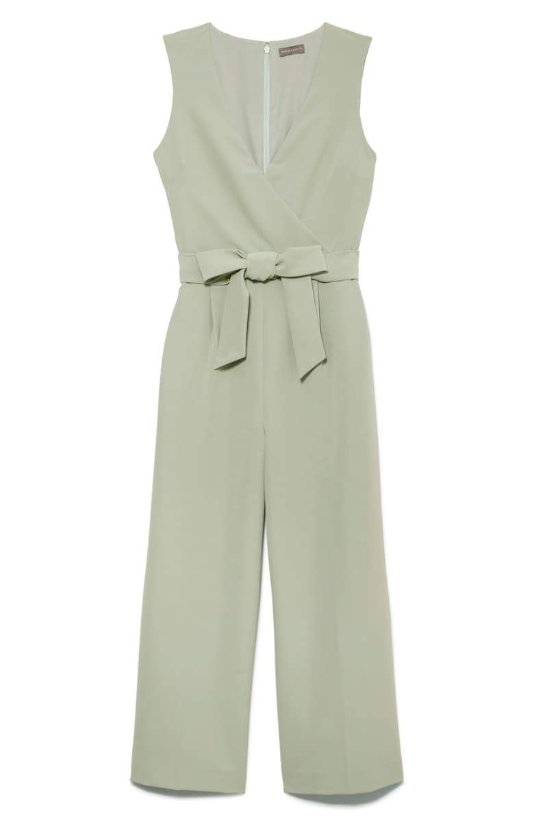 Vince Camuto Sleeveless Cropped Jumpsuit - TopLine Fashion Lounge
