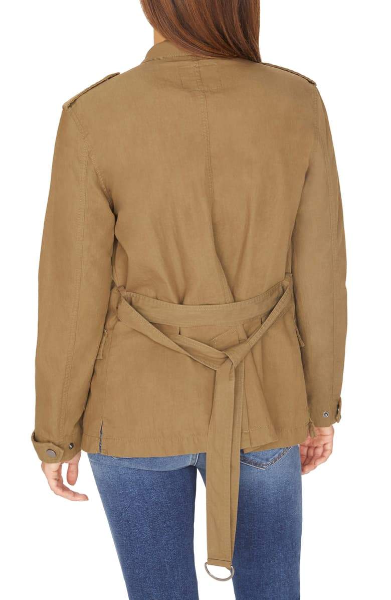 Sanctuary Womens Twill Casual Military Jacket