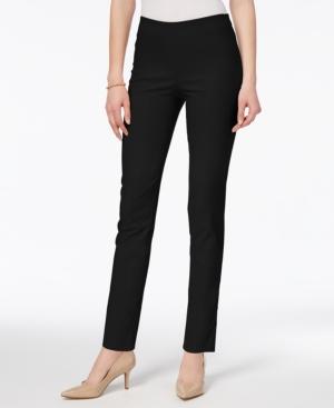 Charter Club Tummy Control Pull-On Skinny P Deep Black 12 - TopLine Fashion Lounge