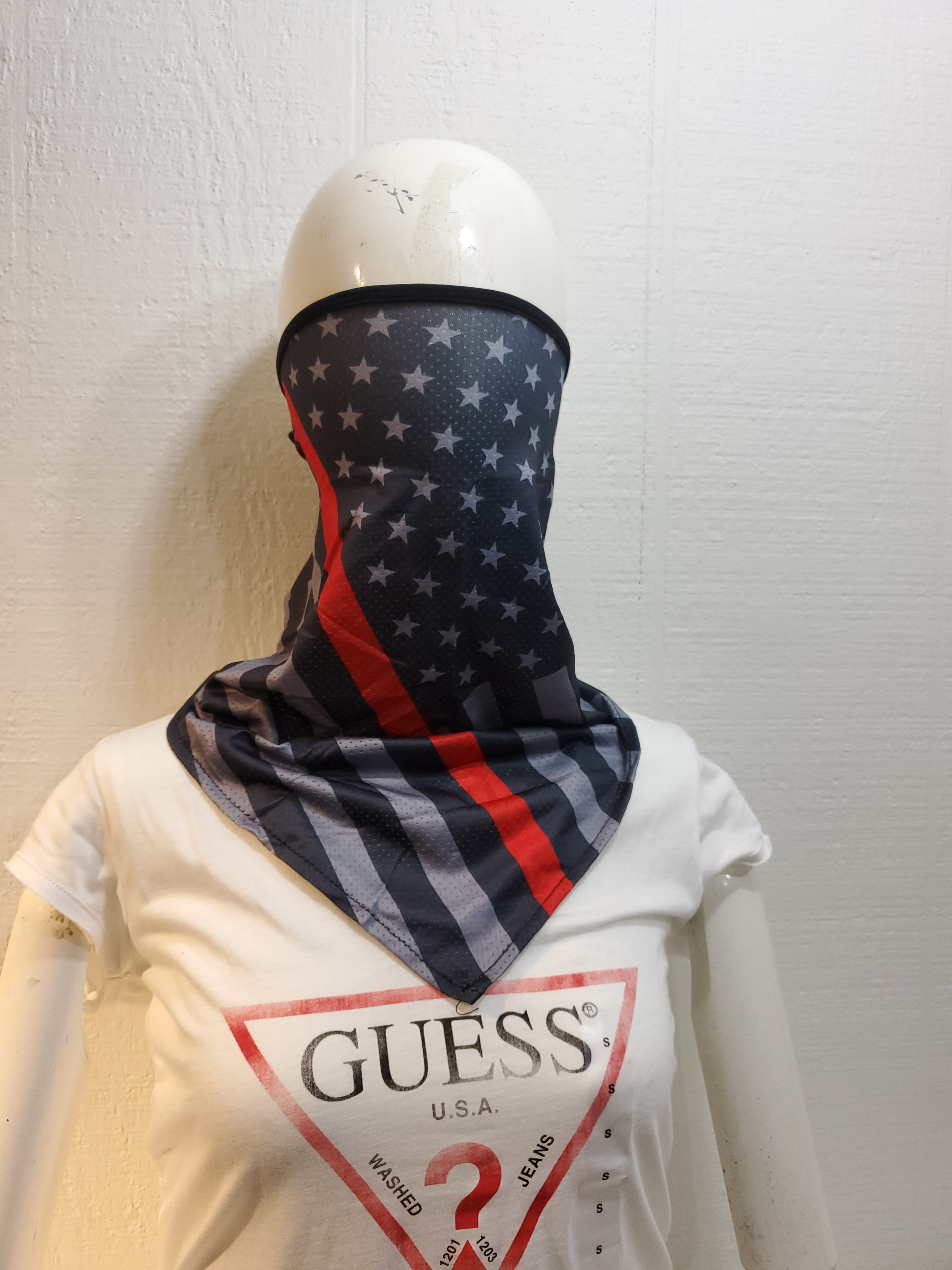 AmazeValue American Flag Face Mask, Neck Gaiters, Windproof Triangle Scarves for Sports, Fishing & Cycling - TopLine Fashion Lounge