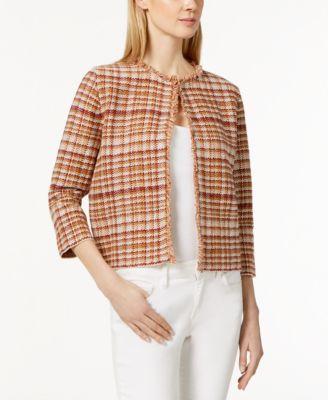 Max Mara Weekend Max Mara Tilly Fringe-Trim Jacket