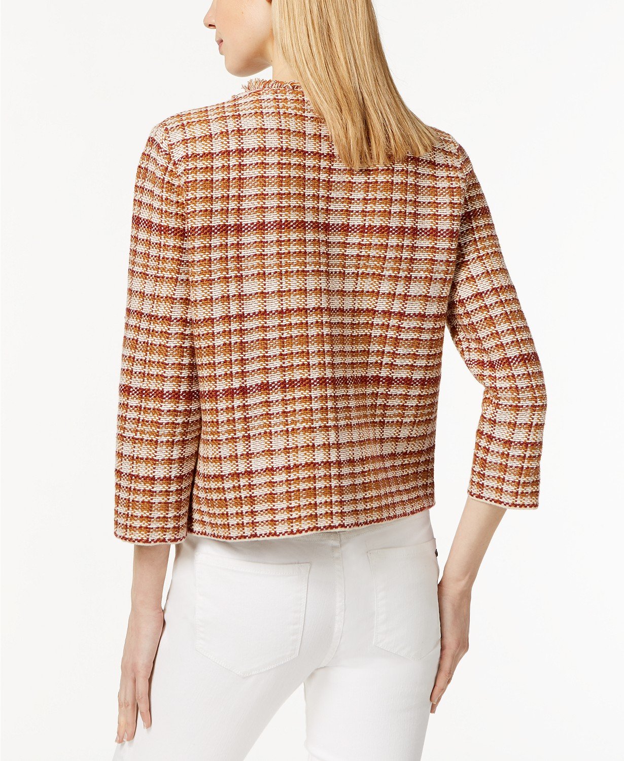 Max Mara Weekend Max Mara Tilly Fringe-Trim Jacket