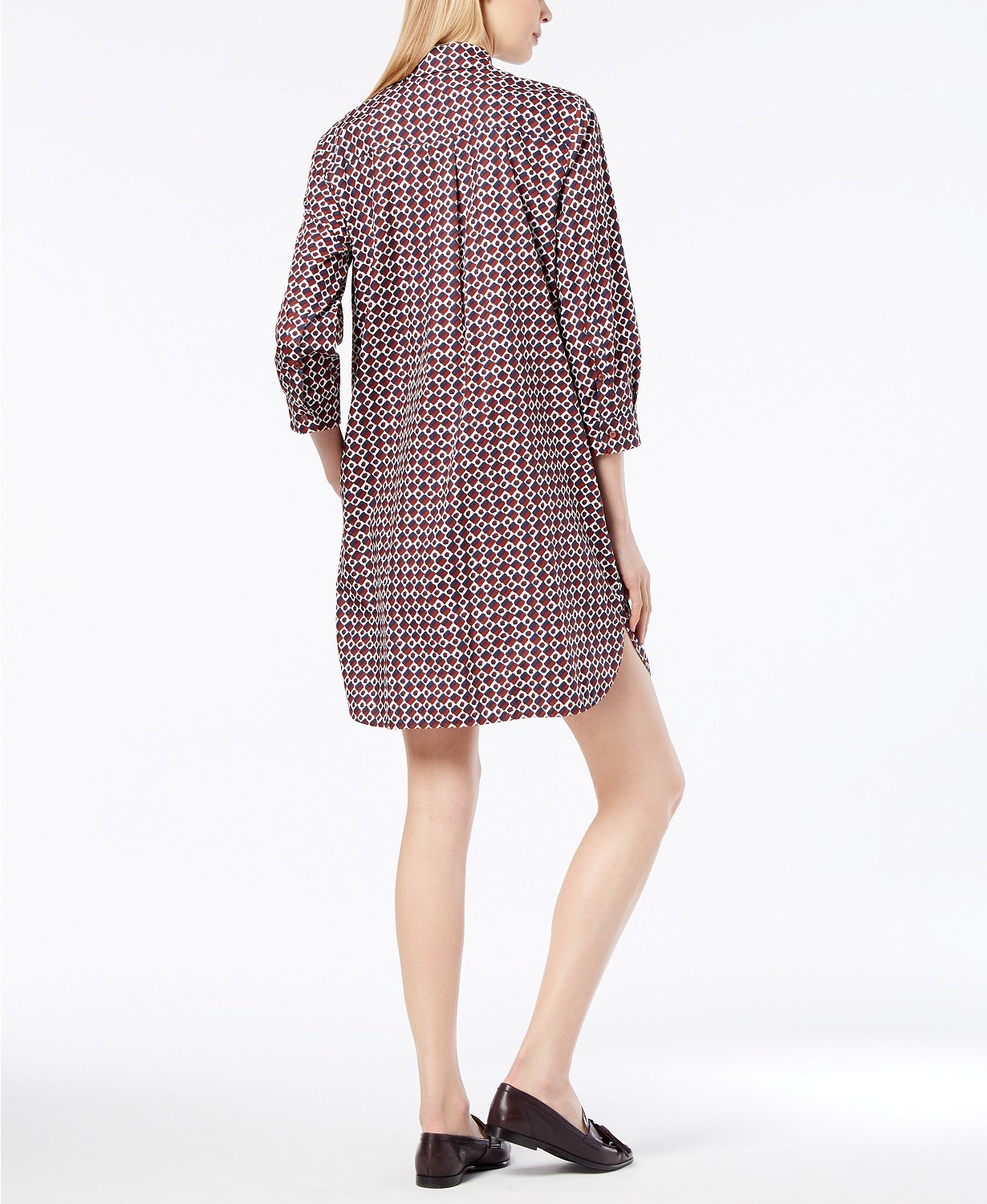 Max Mara Weekend Max Mara Cotton Plaid Shirtdress