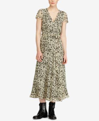 Polo Ralph Lauren Floral-Print Wrap Dress