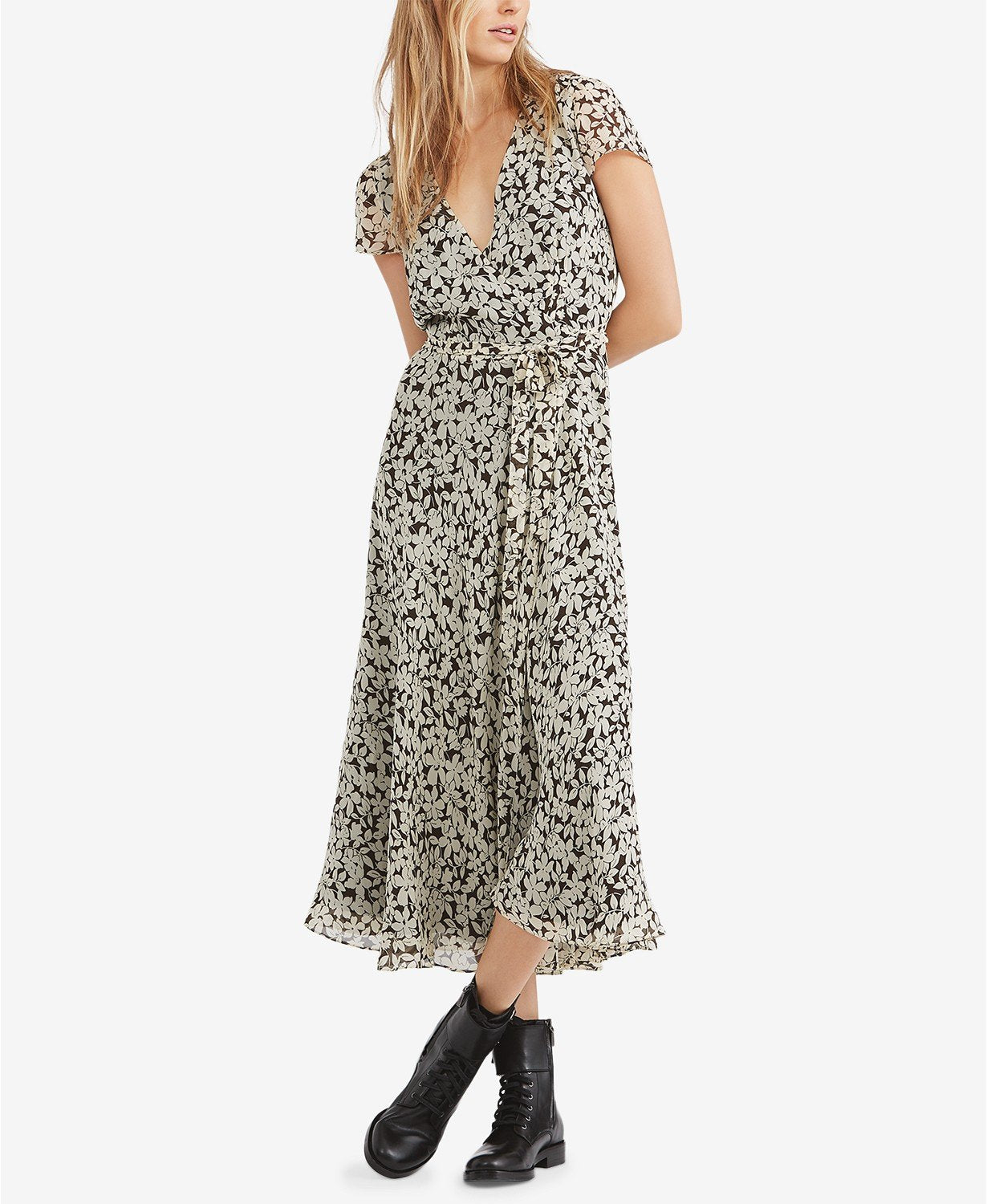 Polo Ralph Lauren Floral-Print Wrap Dress