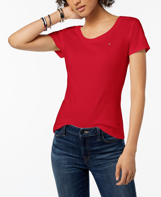 Tommy Hilfiger Cotton Logo T-Shirt - TopLine Fashion Lounge
