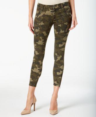 Kut from the Kloth Camo-Print Skinny Jeans
