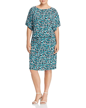 Leota Plus Tiffany Floral-Print Dress