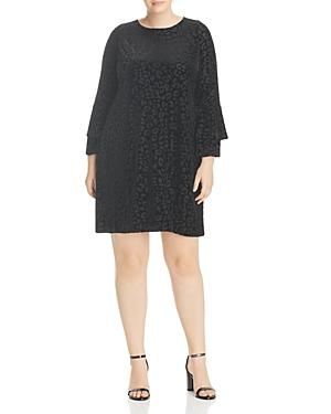 Love Ady Womens Plus Bell Sleeves Mini Party Dress - TopLine Fashion Lounge