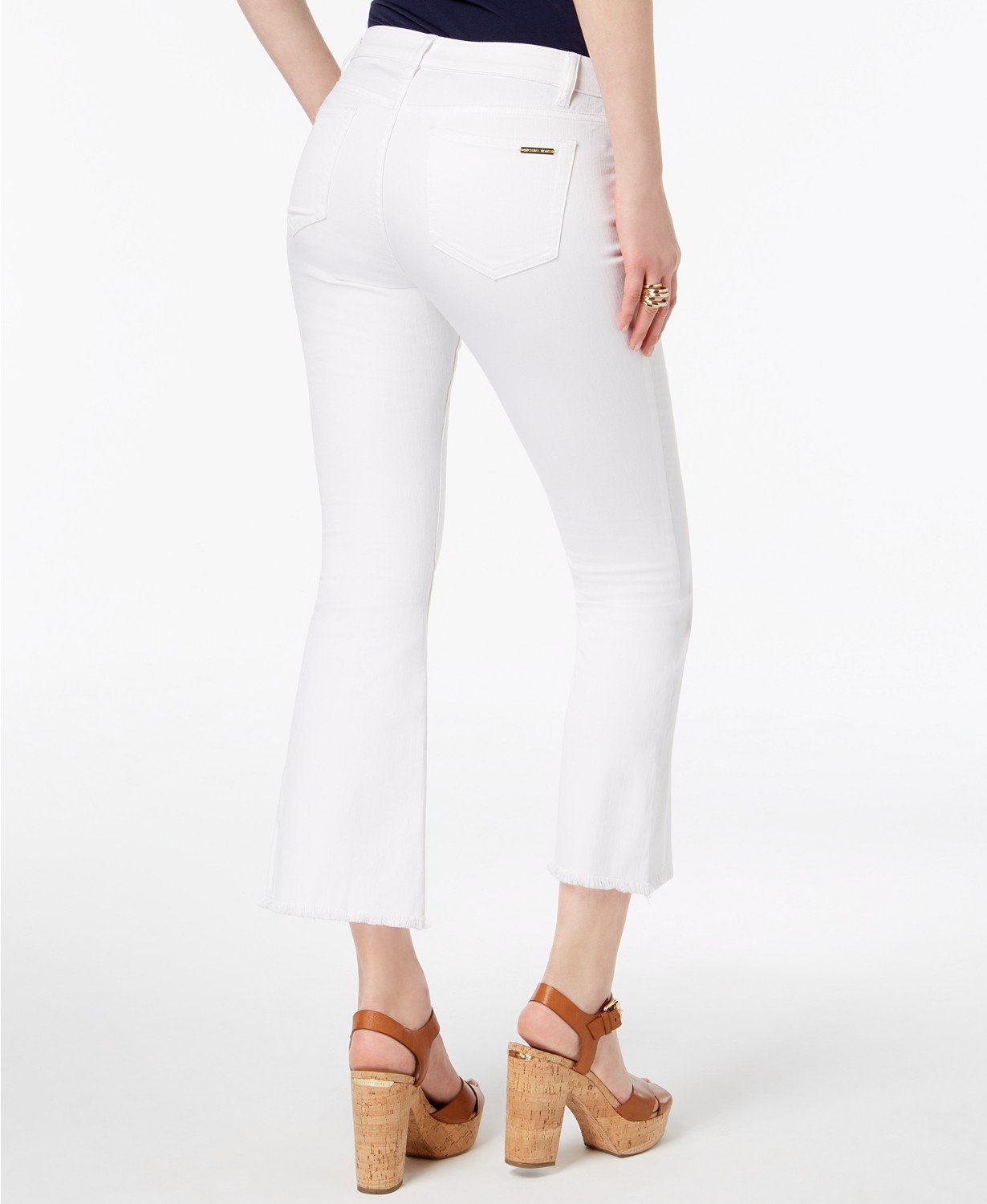 Michael Michael Kors Cropped Flare-Leg Jeans