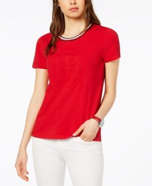 Tommy Hilfiger Embossed Logo T-Shirt - TopLine Fashion Lounge