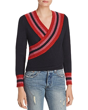 C/MEO Collective Faux-Wrap Sweater
