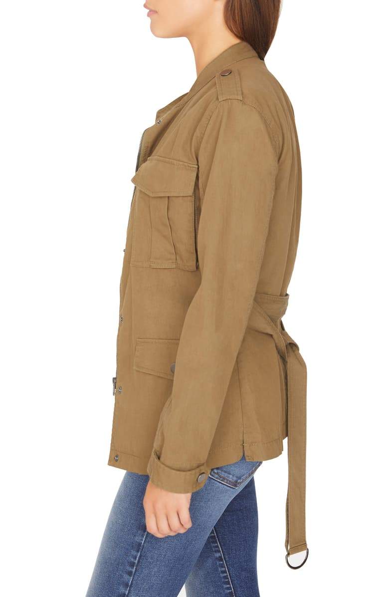 Sanctuary Womens Twill Casual Military Jacket