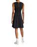Contrast Stitch a-Line Sleeveless Dress - TopLine Fashion Lounge
