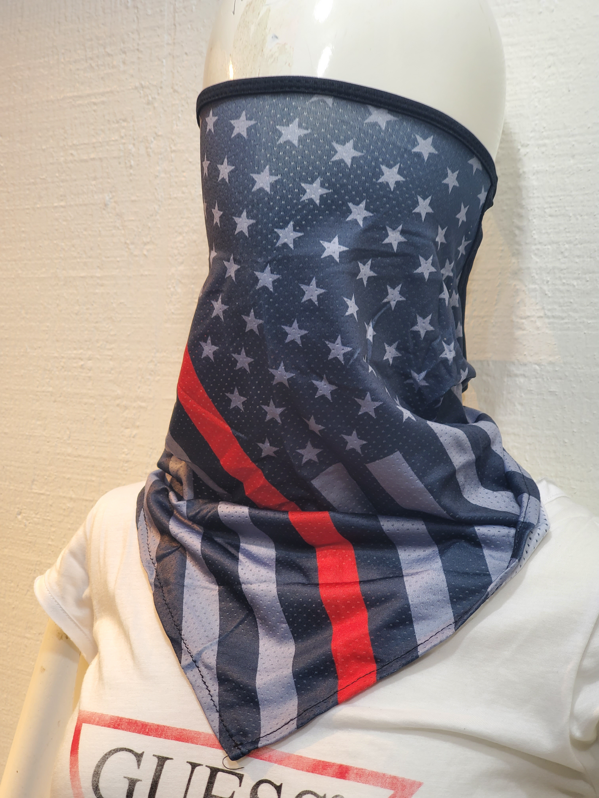 AmazeValue American Flag Face Mask, Neck Gaiters, Windproof Triangle Scarves for Sports, Fishing & Cycling - TopLine Fashion Lounge