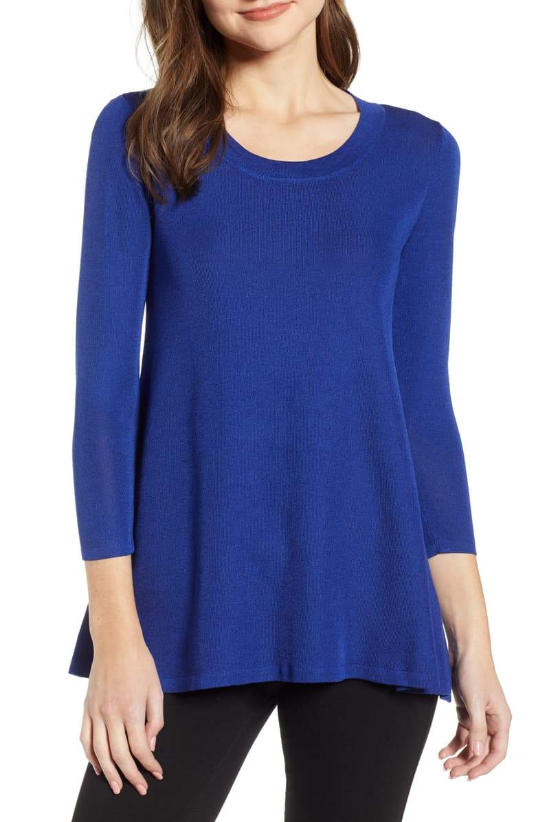 Anne Klein Womens Knit Pullover Blouse - TopLine Fashion Lounge