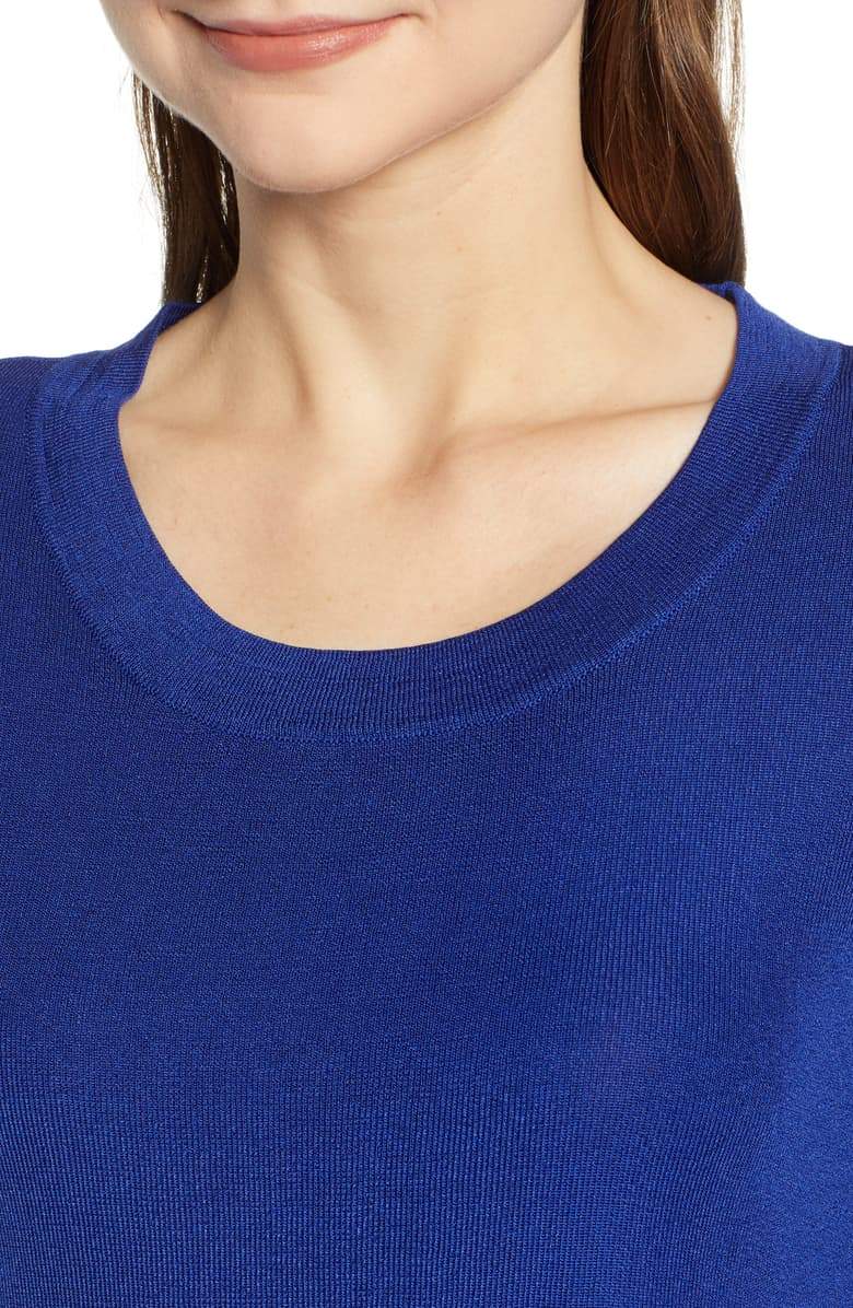 Anne Klein Womens Knit Pullover Blouse - TopLine Fashion Lounge