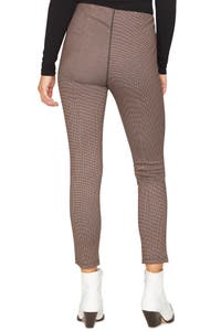 SANCTUARY Microcheck Crop Leggings