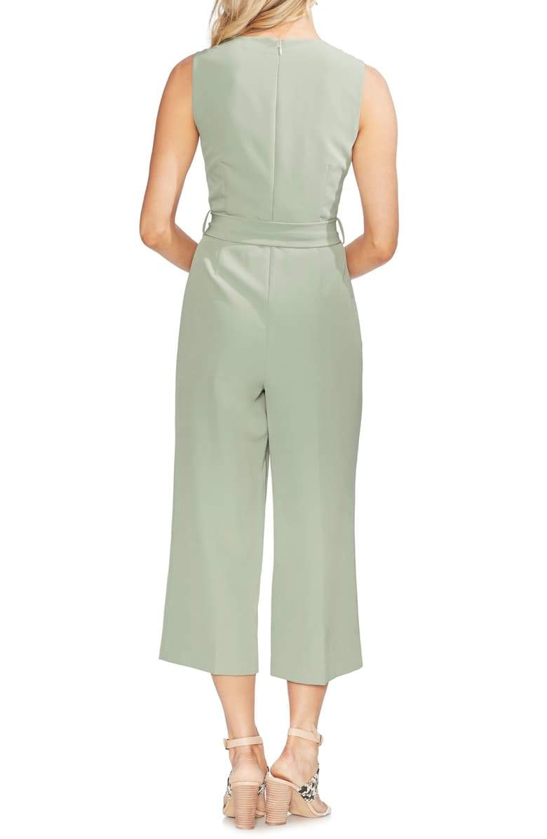 Vince Camuto Sleeveless Cropped Jumpsuit - TopLine Fashion Lounge