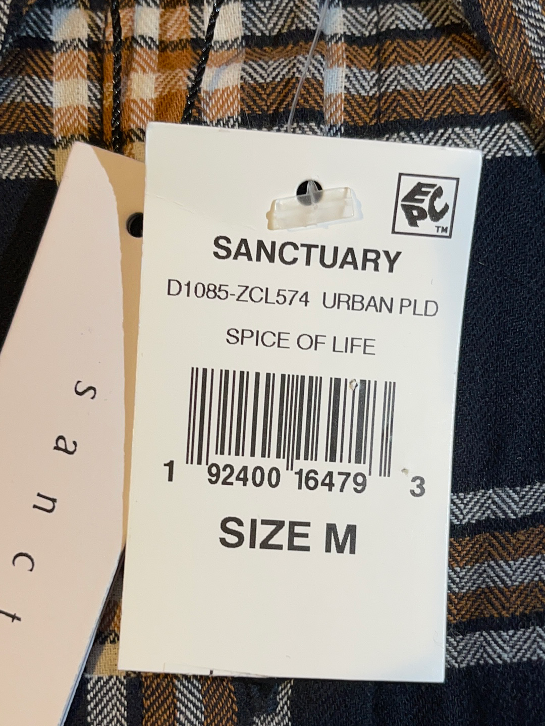 Sanctuary Womens Ani Plaid Wrap Shirtdress