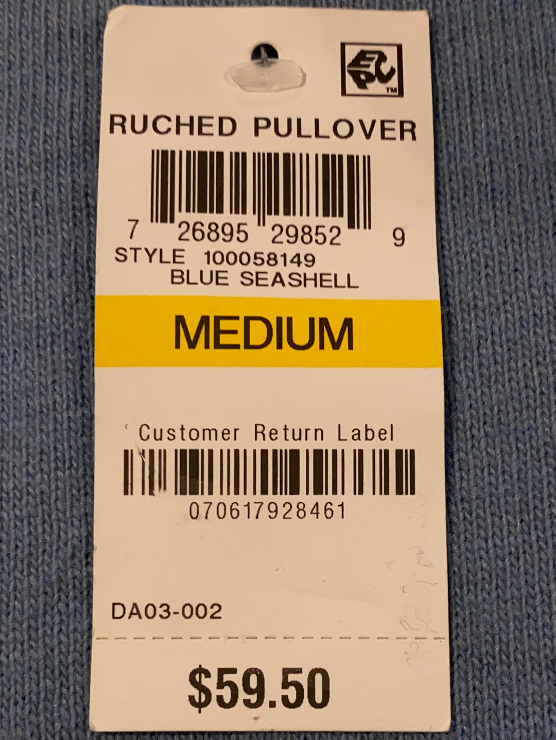 INC Ruched-Sleeve Sweater