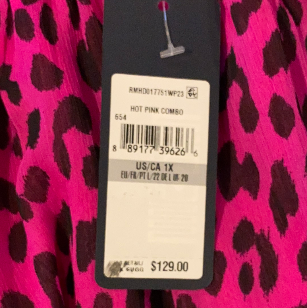 Rachel Roy Plus Size Women's Lucky Leopard Dress