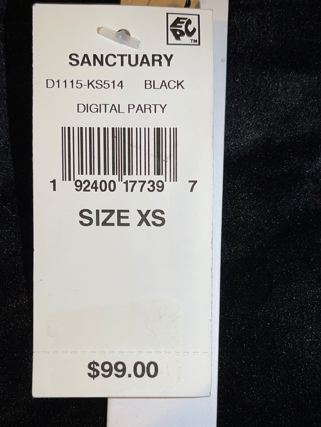 Sanctuary Endless Night Velour Shirt Dress