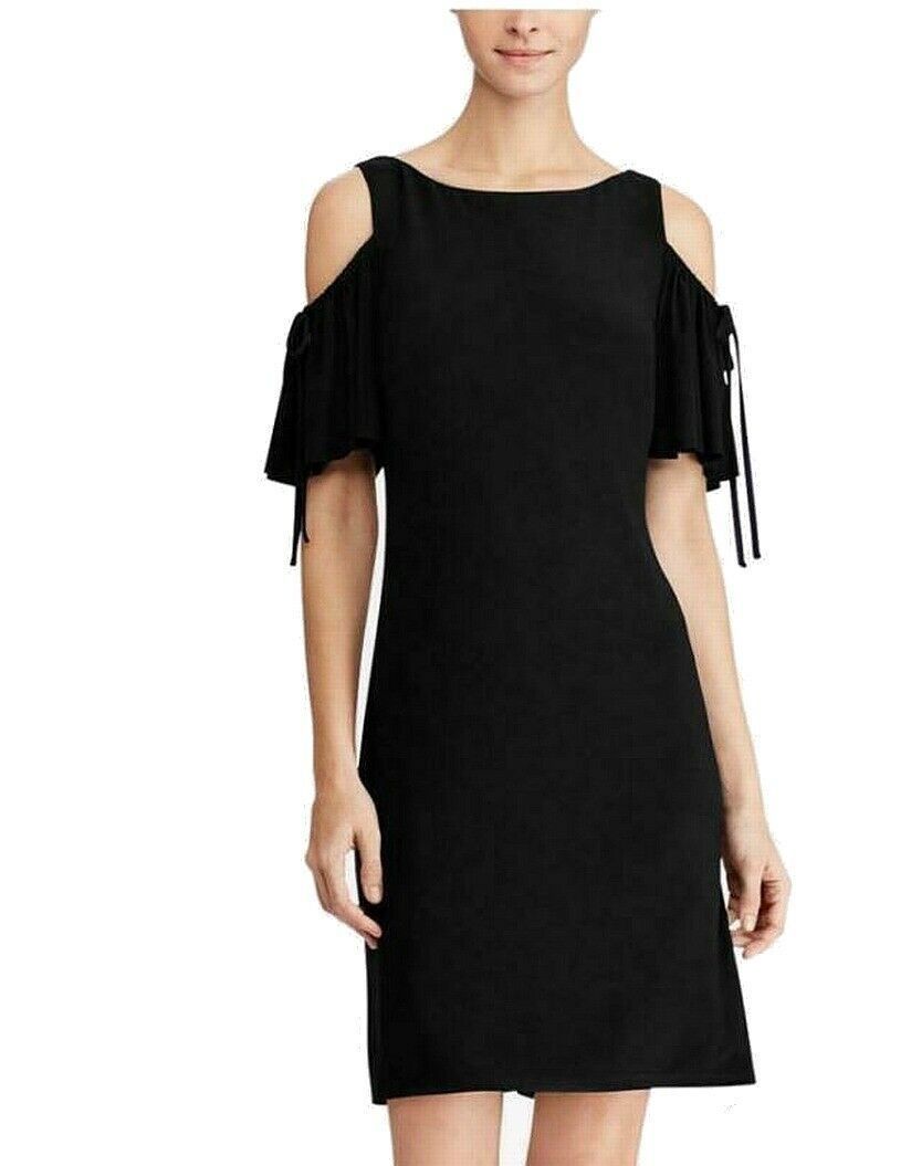 American Living Womens Cold Shoulder Tie Sleeves Party Dress - TopLine Fashion Lounge