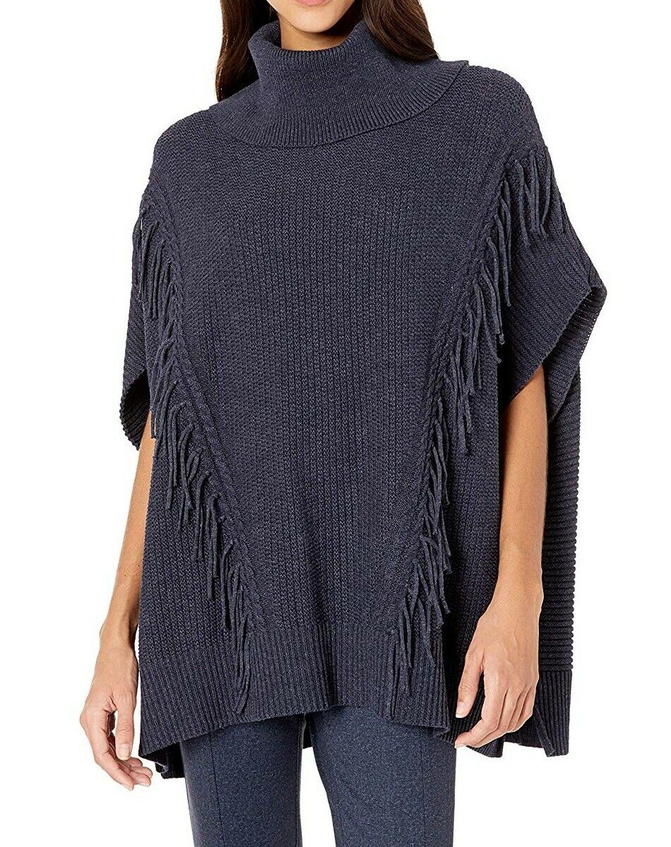 Anne Klein womens Small Turtleneck Poncho Sweater S - TopLine Fashion Lounge